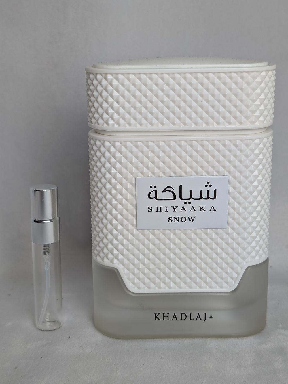 3/$18 5ml Khadlaj Shiyaaka Snow Decant